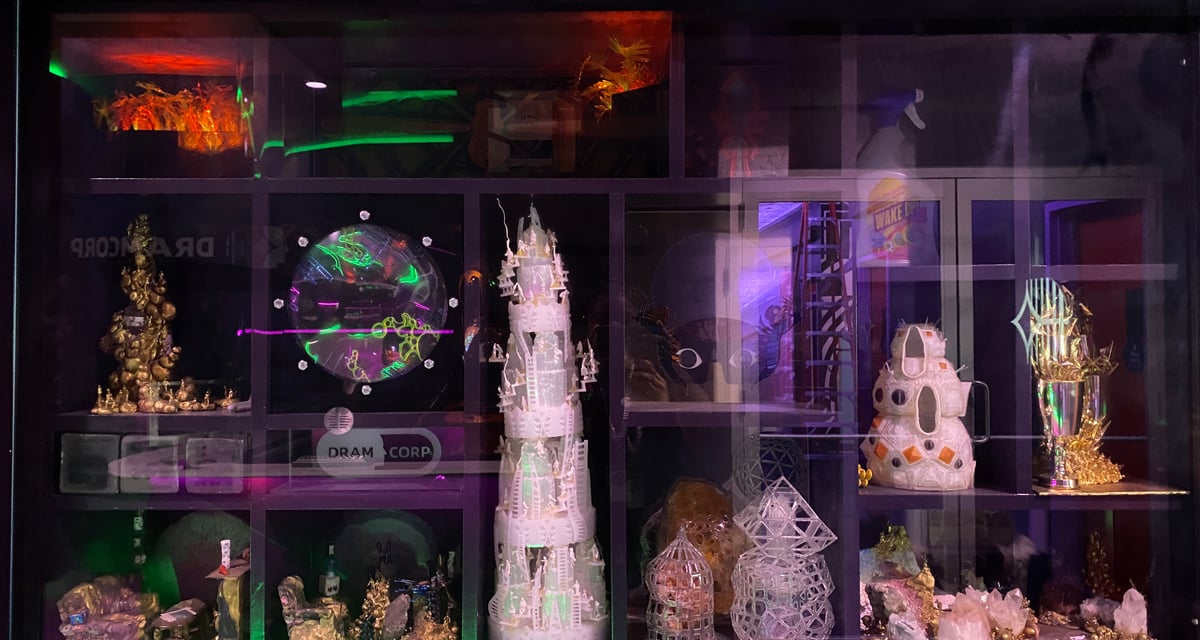 Creative Team | Trophy Awards Case at Omega Mart