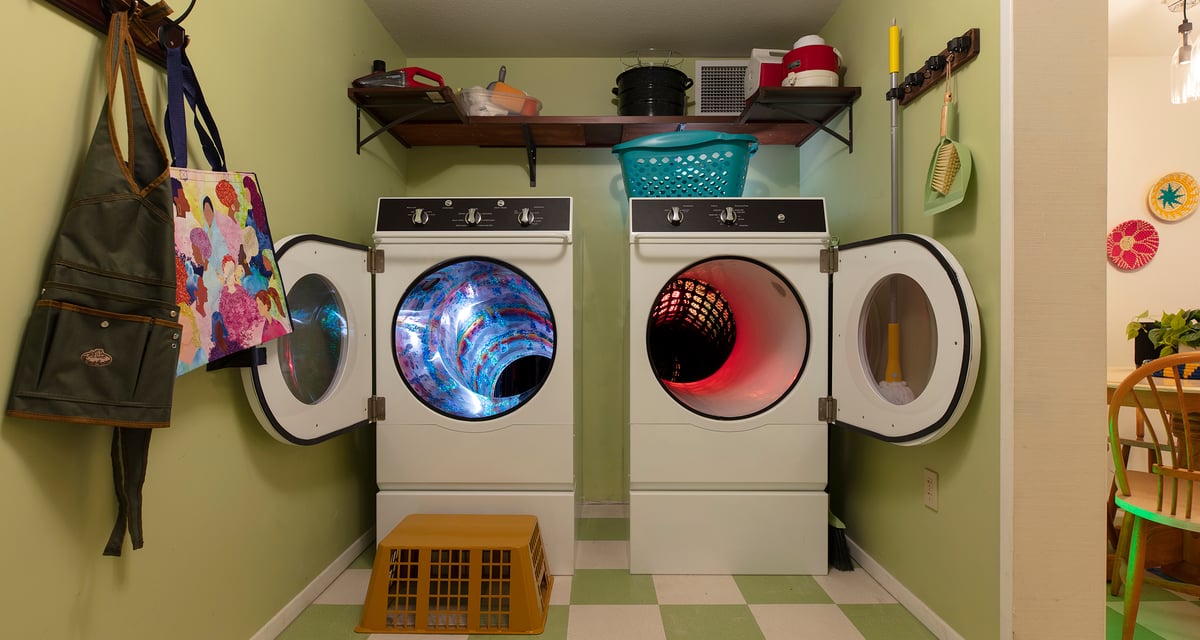Creative Team Washer Dryer Portals at The Real Unreal