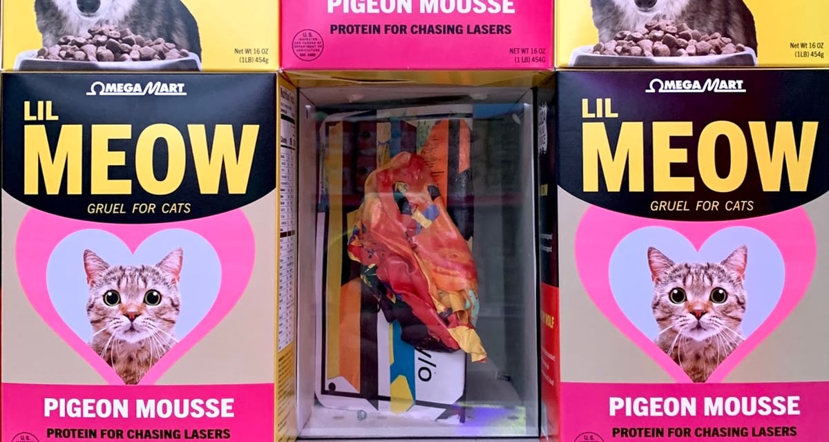 meow出品 Creative Team | Lil Meow Hungry Wolf Shelf Dioramas at Omega Mart