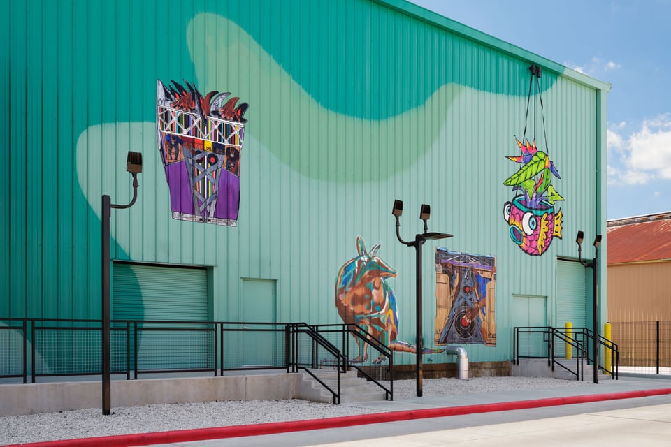 Radio Tave Exterior Mural 1