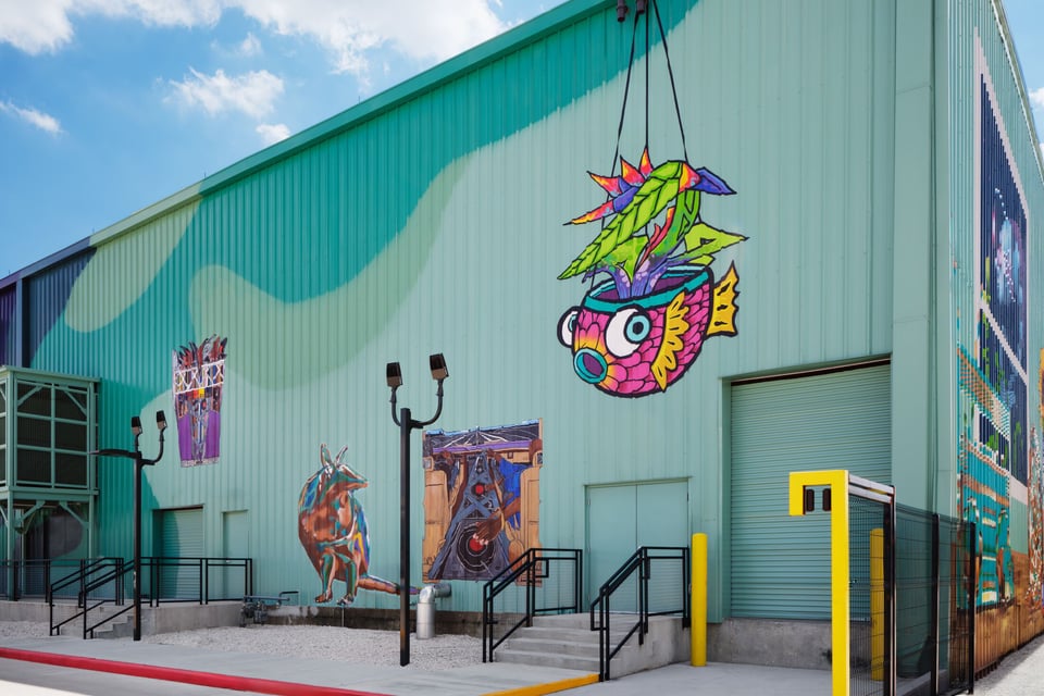 Radio Tave Exterior Mural 0