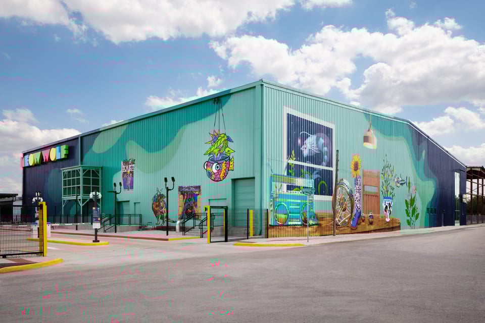 Radio Tave Exterior Mural 0