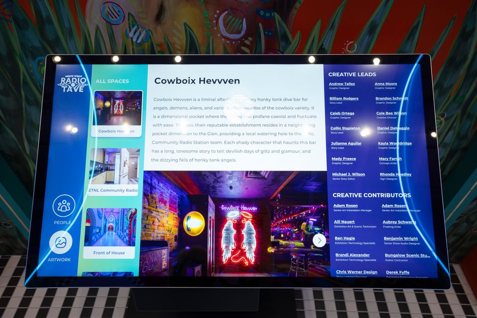 Credits Kiosk 1