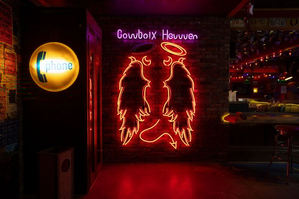 Faux Neon Sign 1