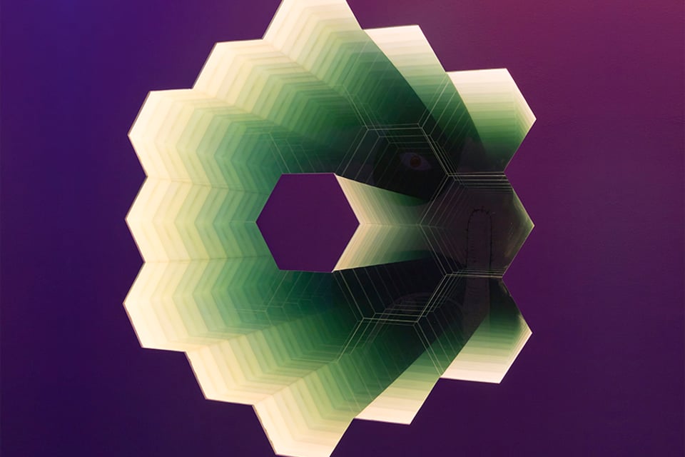 Through the Looking Glass (James Webb Telescope Mirror) 2011 0